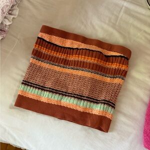 American Eagle Outfitters Multicolor Striped Crop Top